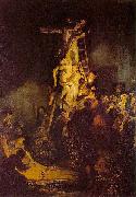 REMBRANDT Harmenszoon van Rijn Descent from the Cross. oil painting picture wholesale